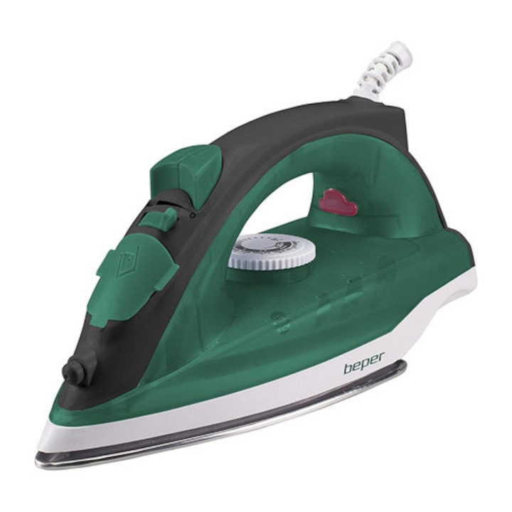 Fier de călcat Beper, 2200W, abur 15g/min, rezervor 150ml, 24, 5x10x11, 5cm
