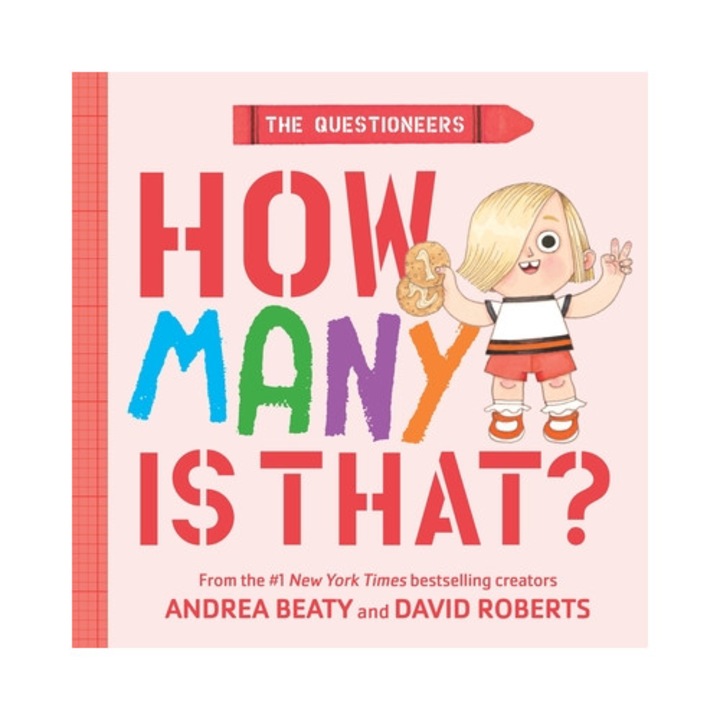 The Questioneers: How Many Is That?: A Board Book - Andrea Beaty
