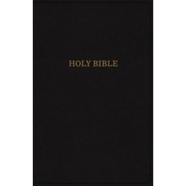KJV, Deluxe Reference Bible, Compact, Large Print, Imitation Leather, Black, Red Letter Edition, Thomas Nelson (Author)