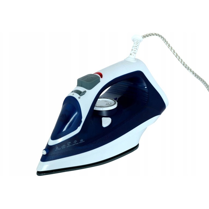 Fier de Calcat Ceramic Home Line 2300W, Alb, Functie Abur