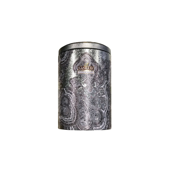 Ceai negru, Basilur, Persian Earl Grey, Bergamota si Mandarina, 100 gr