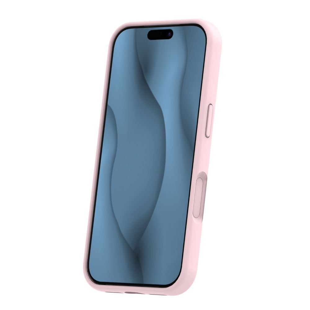 Husa pentru telefon Thin Mag, pentru iPhone 17 Pro / 18 Pro, compatibila magsafe, protectie sporita, Roz Deschis