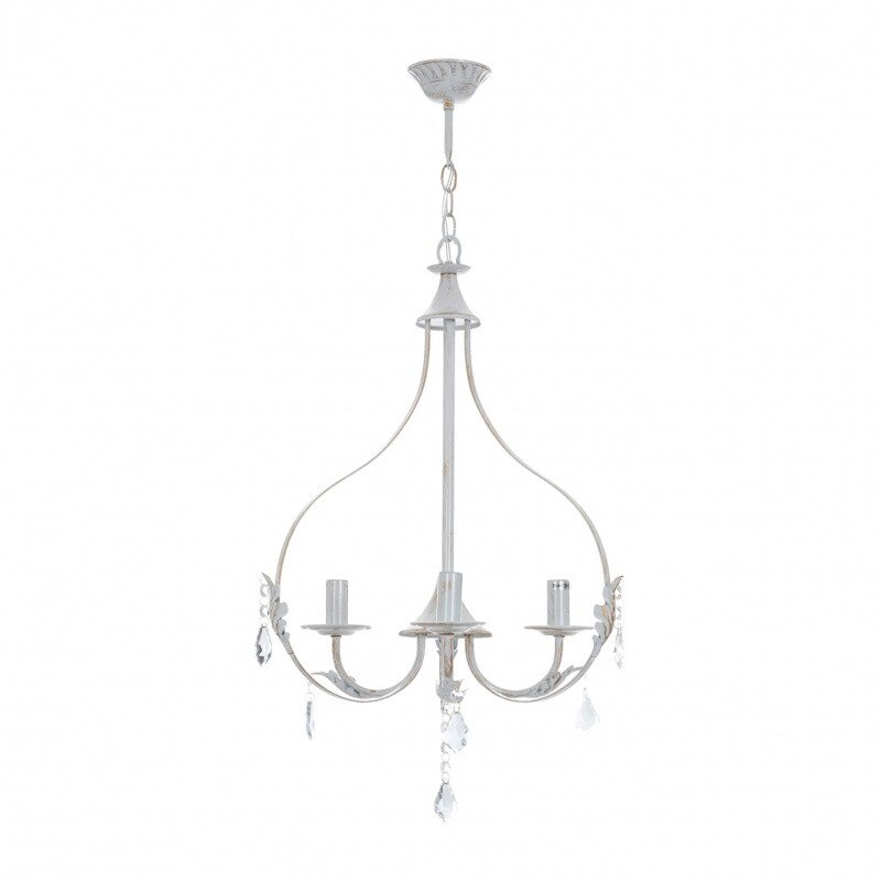 Lustra EL 1556/3 WT/GD, alb