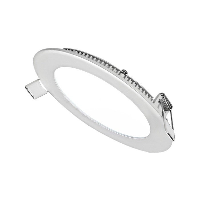 LED панел за вграждане FLAG LIGHT, 6W, Ф12, 3000K, Топла светлина