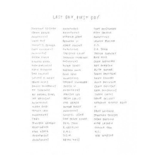 Last Day, First Day, Erik Benjamins (Author)