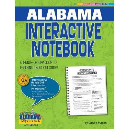 Alabama Interactive Notebook: A Hands-On Approach to Learning about Our State!, Carole Marsh (Author)