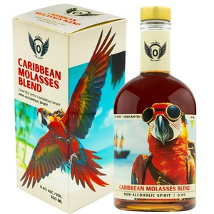 Rom non-alcoolic – Volante Caribbean Molasses Blend 0, 0% – 700 ml – in cutie cadou