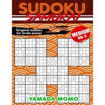 Sudoku Samurai Medium: Original Sudoku for Brain Power Vol. 6: Include 500 Puzzles Sudoku Samurai Medium Level, Yamada Momo (Author) Sudoku Samurai Medium: Original Sudoku for Brain Power Vol. 6: Include 500 Puzzles Sudoku Samurai Medium Level, Yamada Momo (Author)