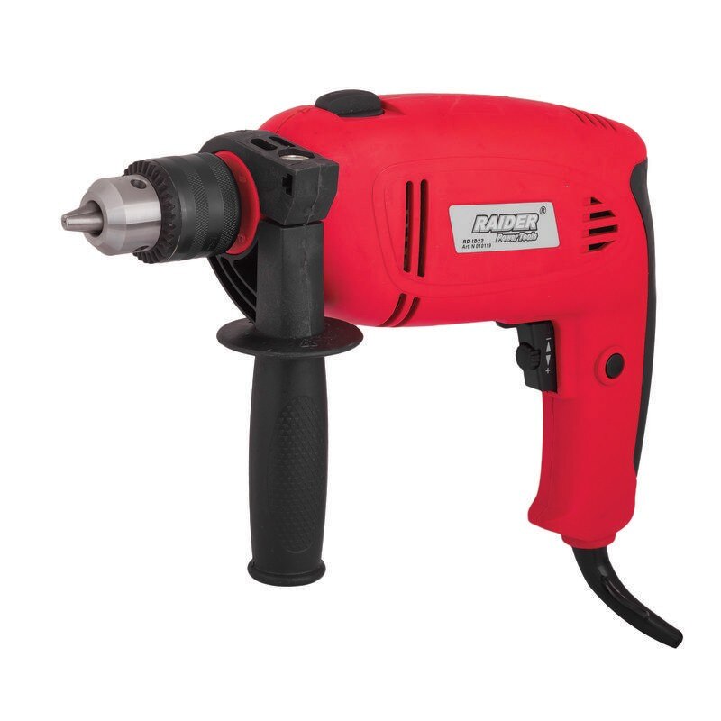 Masina de gaurit cu percutie, Raider, RD-ID22, 1050W, 13mm