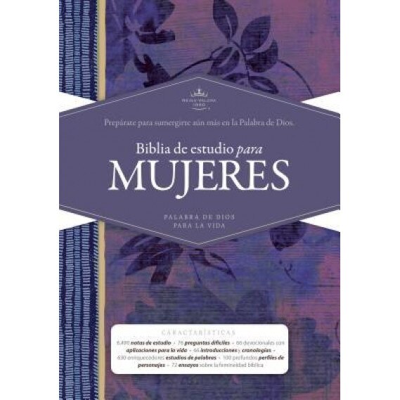 Rvr 1960 Biblia de Estudio Para Mujeres, Tapa Dura, Dorothy Kelley Patterson (Editor)