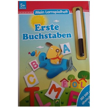 Prima mea carte in limba germana cu carioca - literele - (sterge si rescrie) cartiautentice Prima mea carte in limba germana cu carioca - literele - (sterge si rescrie) cartiautentice