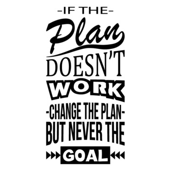 Sticker Decorativ - SMAER - If The Plan... - 120cm x 60cm - Negru Sticker Decorativ - SMAER - If The Plan... - 120cm x 60cm - Negru