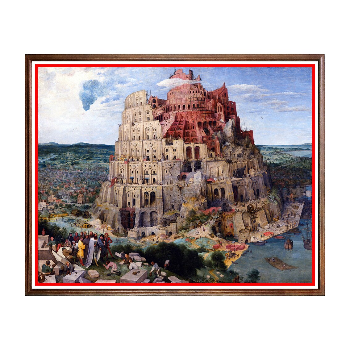 Tablou Poster, Arta Clasica, Bruegel the Elder - The Tower of Babel - ACL-022, 40 x 50 cm