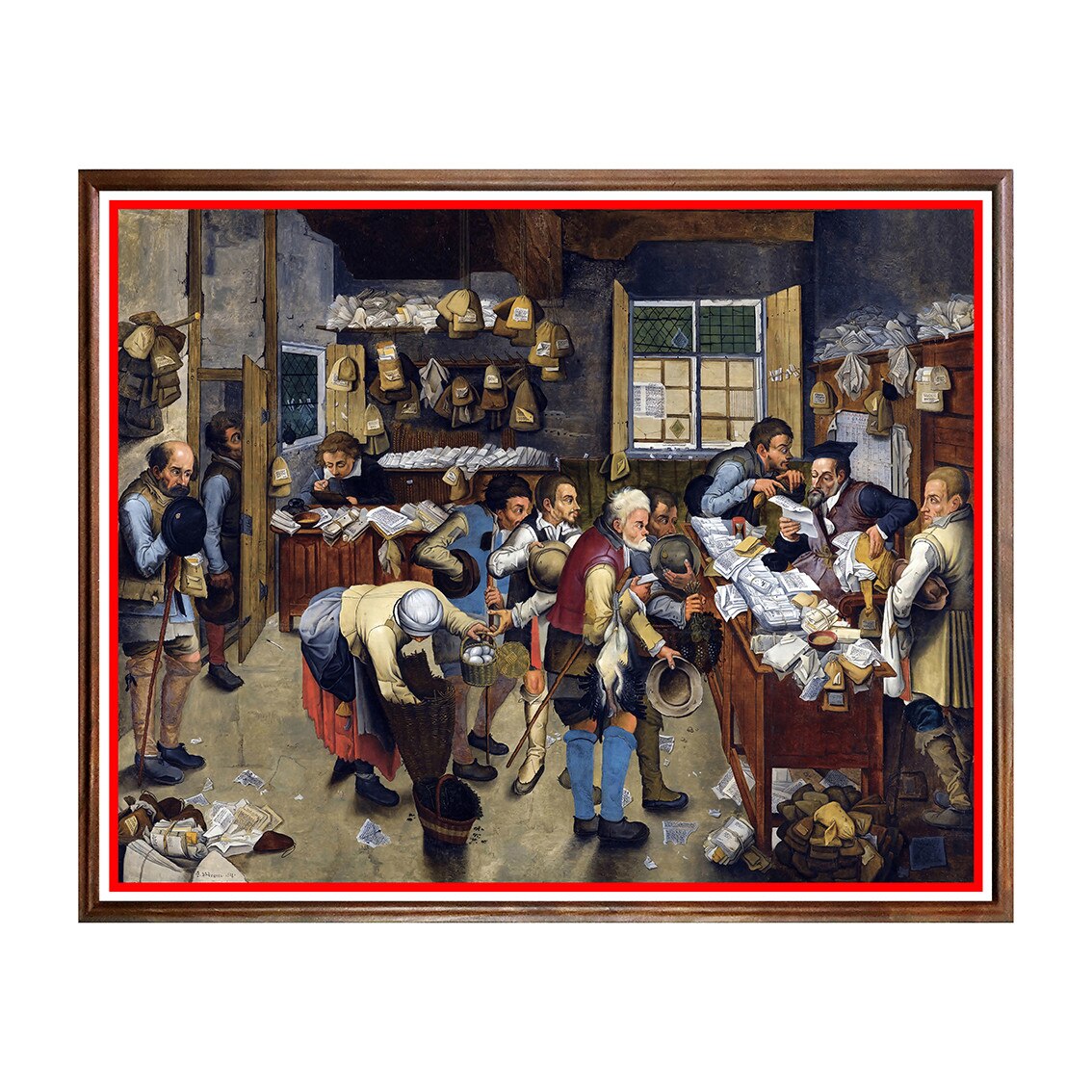 Tablou Poster, Arta Clasica, Bruegel the Younger - The Village Lawyer - ACL-026, 40 x 50 cm