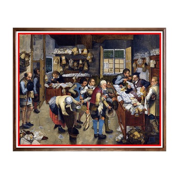 Tablou Poster, Arta Clasica, Bruegel the Younger - The Village Lawyer - ACL-026, 40 x 50 cm Tablou Poster, Arta Clasica, Bruegel the Younger - The Village Lawyer - ACL-026, 40 x 50 cm