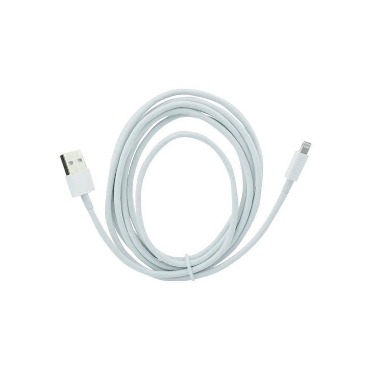 Cablu OEM 3 Metri Lightning USB 8 Pini Incarcare si Sincronizare Pentru Iphone 5,5S,5C,6,6 Plus,7,7 Plus,8,X