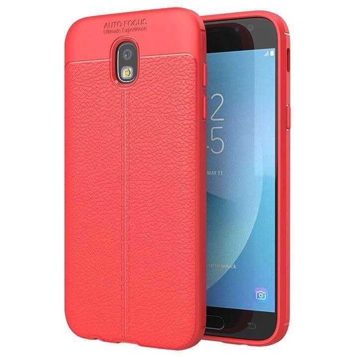 Husa Iberry Litchi Flexible Rosie Pentru Samsung Galaxy J3 J330 (2017)