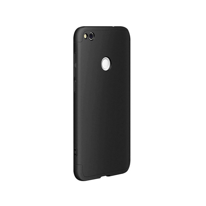 Черен калъф Iberry 3в1 за Huawei P8 Lite, P9 Lite (2017)