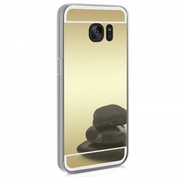 Husa pentru Samsung S6 TIP OGLINDA (MIRROR) - GOLD Husa pentru Samsung S6 TIP OGLINDA (MIRROR) - GOLD