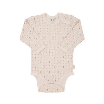 Body pentru bebelusi din bumbac organic, maneca lunga Body pentru bebelusi din bumbac organic, maneca lunga