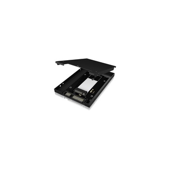 Adaptor-Enclosure intern pentru ssd tip M.2 sau 2.5 inch SATA,IB-M2S251, negru Adaptor-Enclosure intern pentru ssd tip M.2 sau 2.5 inch SATA,IB-M2S251, negru