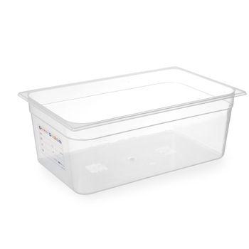Tava Gastronorm 1/1, 530x325x(H)100 mm, 14 litri, polipropilena, cu marcaj HACCP, Hendi Tava Gastronorm 1/1, 530x325x(H)100 mm, 14 litri, polipropilena, cu marcaj HACCP, Hendi