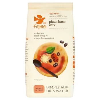 Faina mix pentru pizza fara gluten si alergeni, kosher 350g, Free by Doves Farm Faina mix pentru pizza fara gluten si alergeni, kosher 350g, Free by Doves Farm