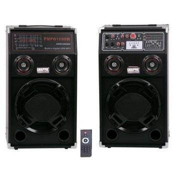 Boxe audio Profesionale Geepas ,cu mufa pentru microfon , Functie Karaoke, Port USB, Bluetooth, egalizator pe 7 benzi , 360 W maxim , SD card, Auxiliar, joc lumini - beculete . Boxe audio Profesionale Geepas ,cu mufa pentru microfon , Functie Karaoke, Port USB, Bluetooth, egalizator pe 7 benzi , 360 W maxim , SD card, Auxiliar, joc lumini - beculete .