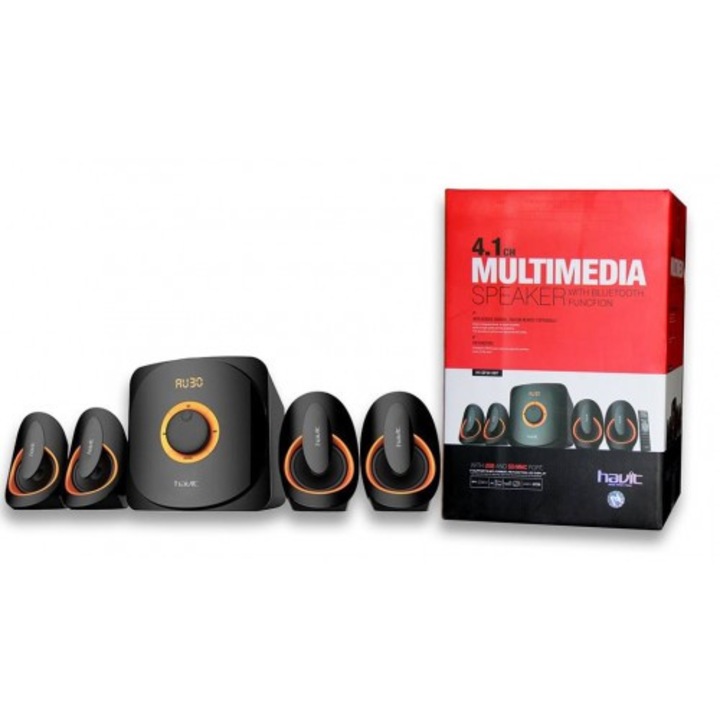 Sistem Audio HAVIT Profesional, Putere 200W, Conectivitate