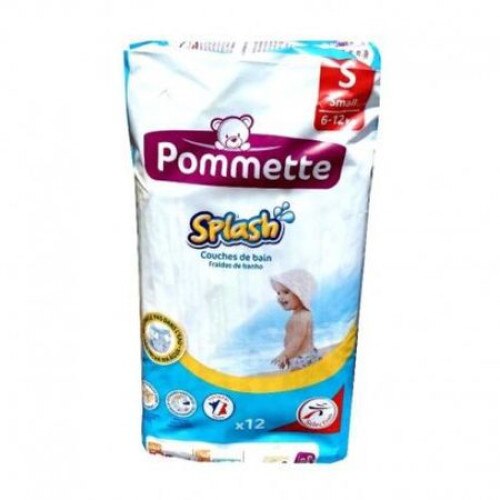 Scutece tip Chilot copii inot Splash 4 maxi 6-12 kg Pommette 12 buc
