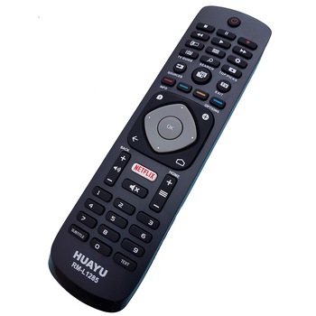 Telecomanda pentru LCD/LED Philips cu Netflix RM-L1285, neagra cu functiile telecomenzii originale Telecomanda pentru LCD/LED Philips cu Netflix RM-L1285, neagra cu functiile telecomenzii originale