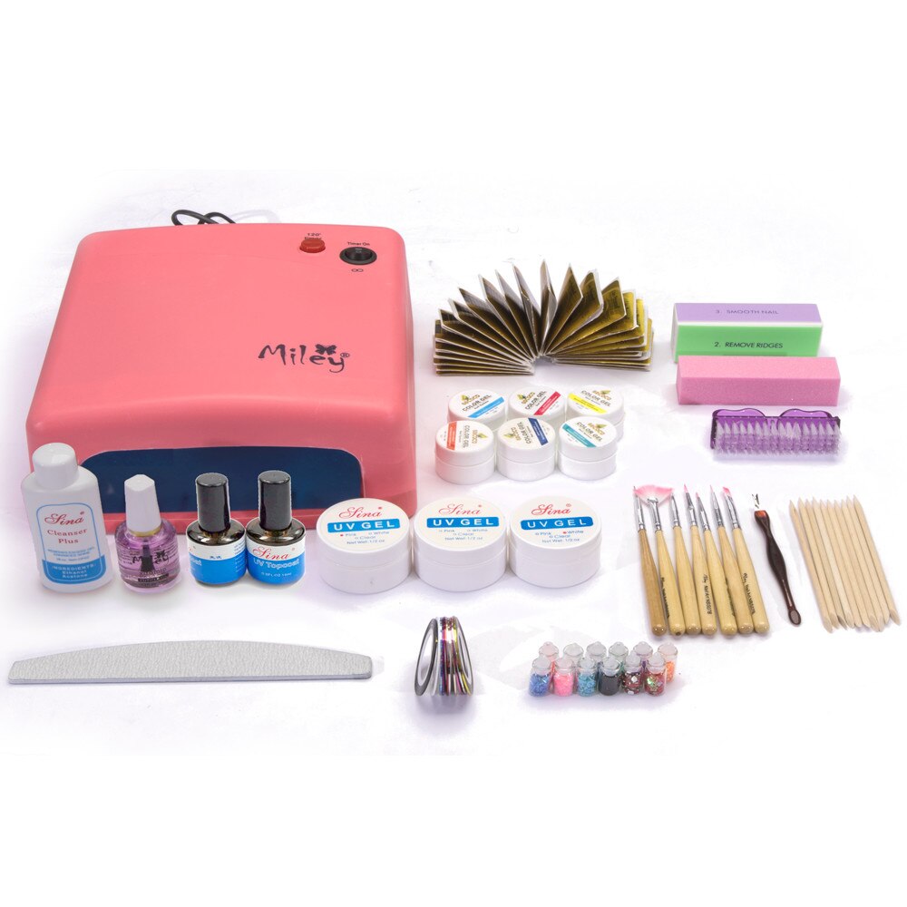 Kit unghii 108 piese Color Line