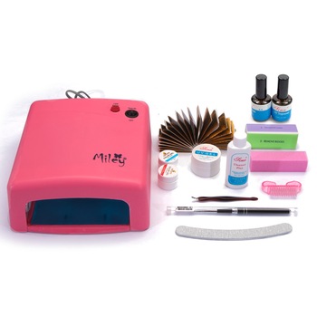 Kit unghii 63 piese Color Line Kit unghii 63 piese Color Line