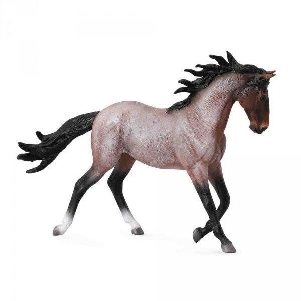 Figurina Mustang Mare Bay Roan XL Collecta, 16.3 x 12.2 cm