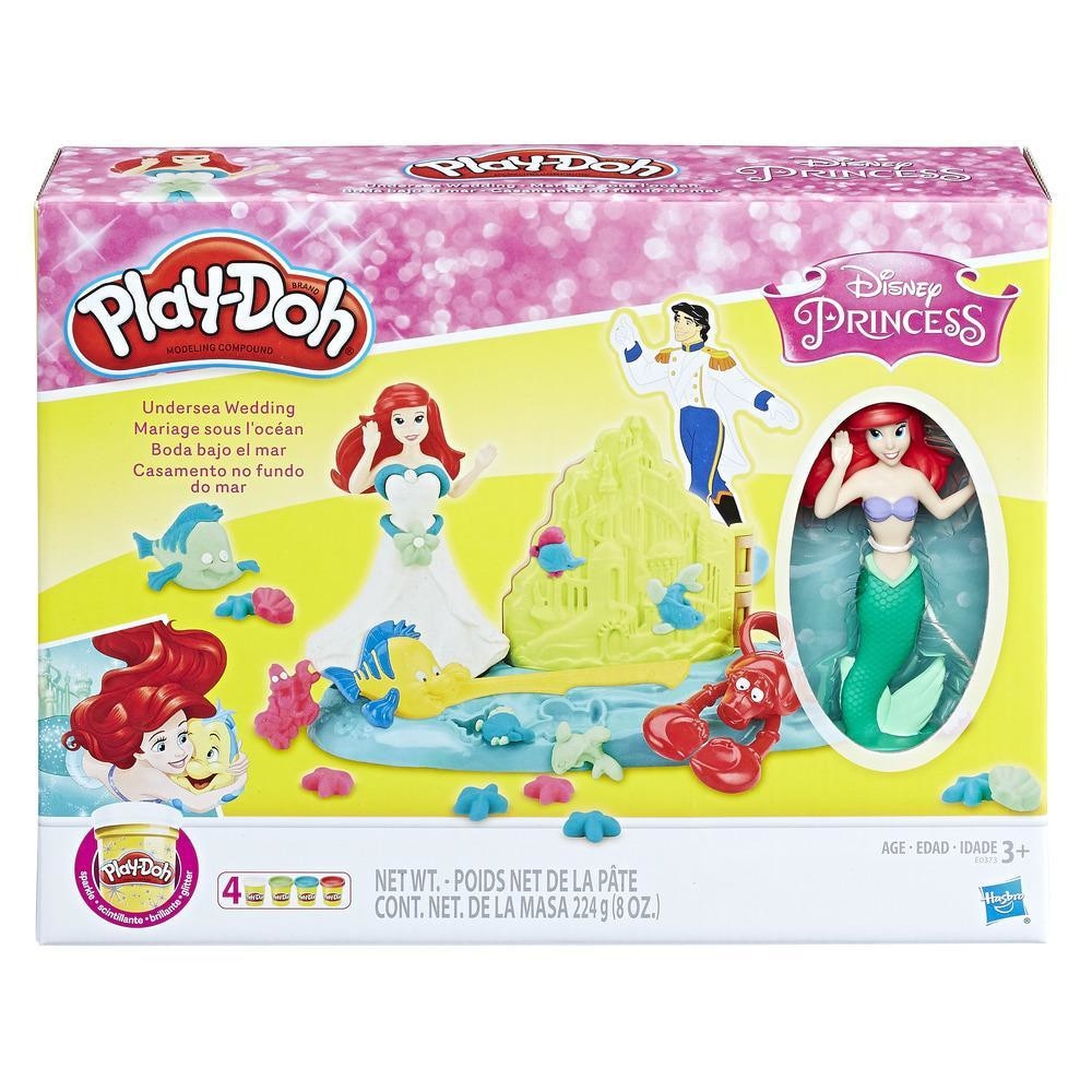 Set plastilina Play-Doh Ariel Nunta in mare Hasbro