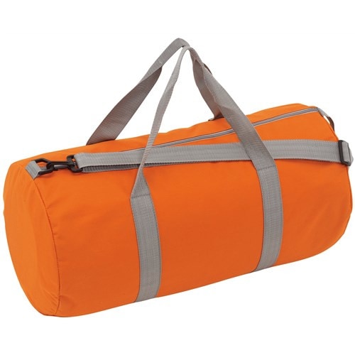 Geanta sport Weser Workout, oranj, Ø28 x 55 cm, spatioasa