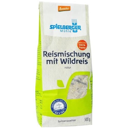 Orez Bio Amestec cu Orez Salbatic Demeter Spielberger 500gr