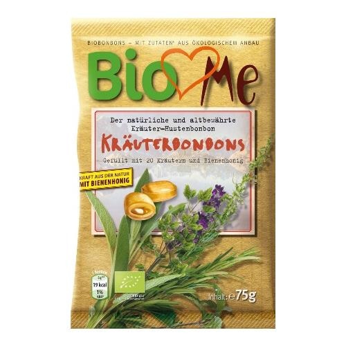 Bomboane Bio cu Plante si Miere Bio Loves Me 75gr