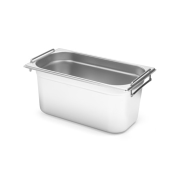 Tava Hendi Gastronorm cu manere GN 1/3 200 mm, 7.8 litri Tava Hendi Gastronorm cu manere GN 1/3 200 mm, 7.8 litri
