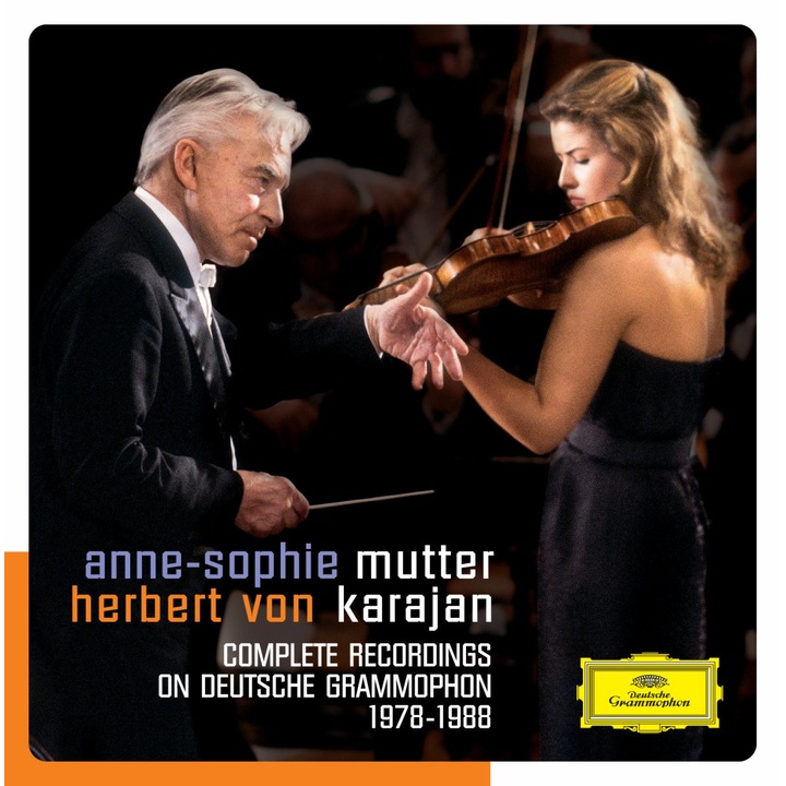 Anne-sophie Mutter, Berliner Philharmoniker, Herbert Von Karajan - Complete Recordings On Deutsche Grammophon (CD)