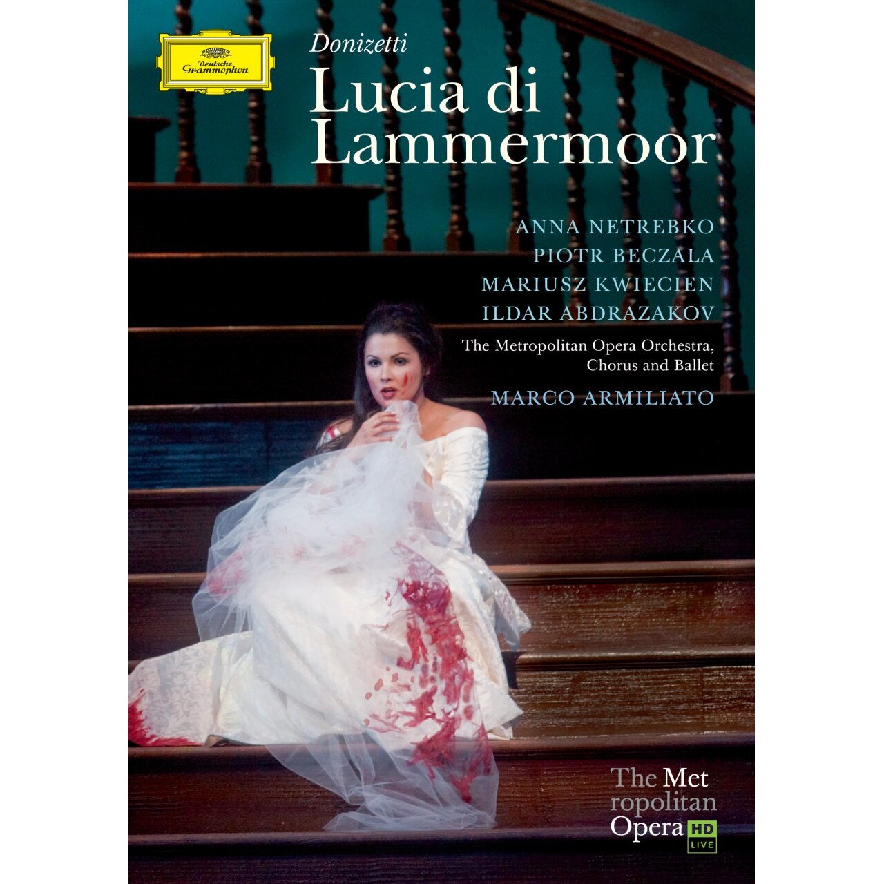 Anna Netrebko, Piotr Beczala, Mariusz Kwiecien - Donizetti: Lucia Di Lammermoor (DVD)