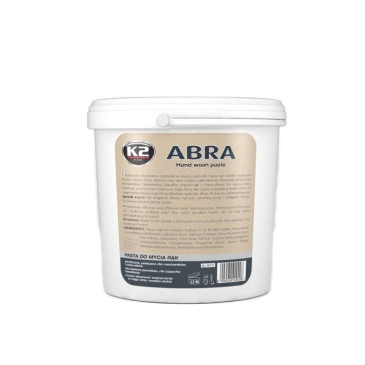 Паста за пране на ръце 5L ABRA, K2