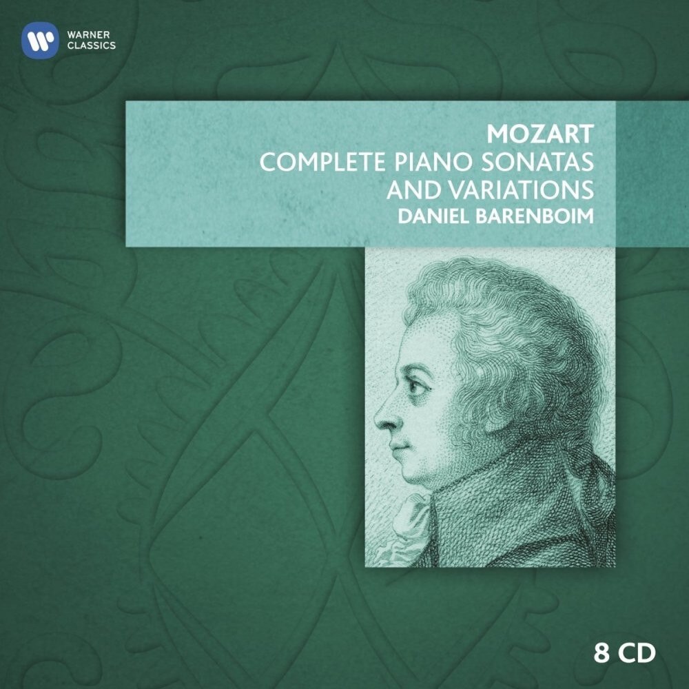Daniel Barenboim - Mozart:Complete Piano Sonatas (8CD)