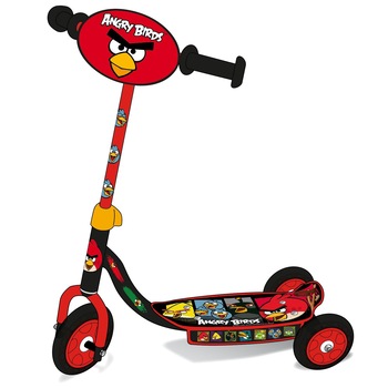 Trotineta Saica 3 roti Angry Birds Trotineta Saica 3 roti Angry Birds