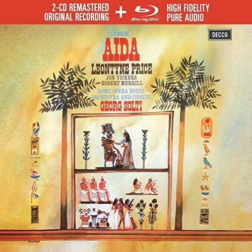 Leontyne Price,‎ Jon Vickers,‎ Rita Gorr,‎ Robert Merrill - Verdi: Aida (2CD/1BLU-RAY)