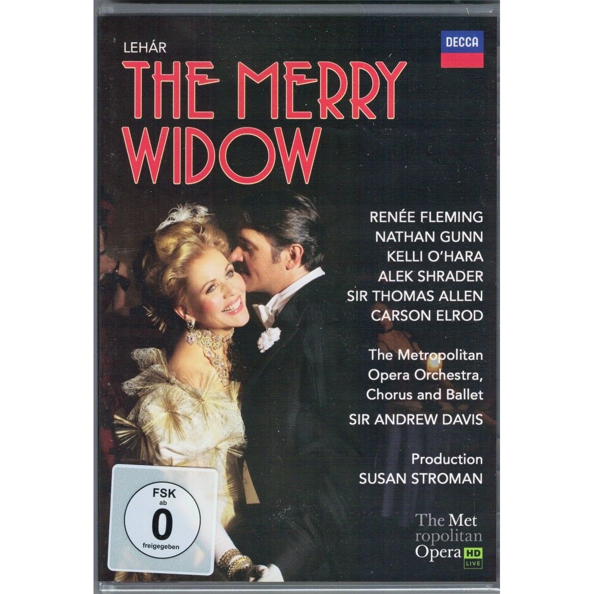 Renee Fleming,Nathan Gunn,Kelli O\'Hara/The Metropolitan Opera/Sir Andrew Davis - Lehar:The Merry Widow (DVD)