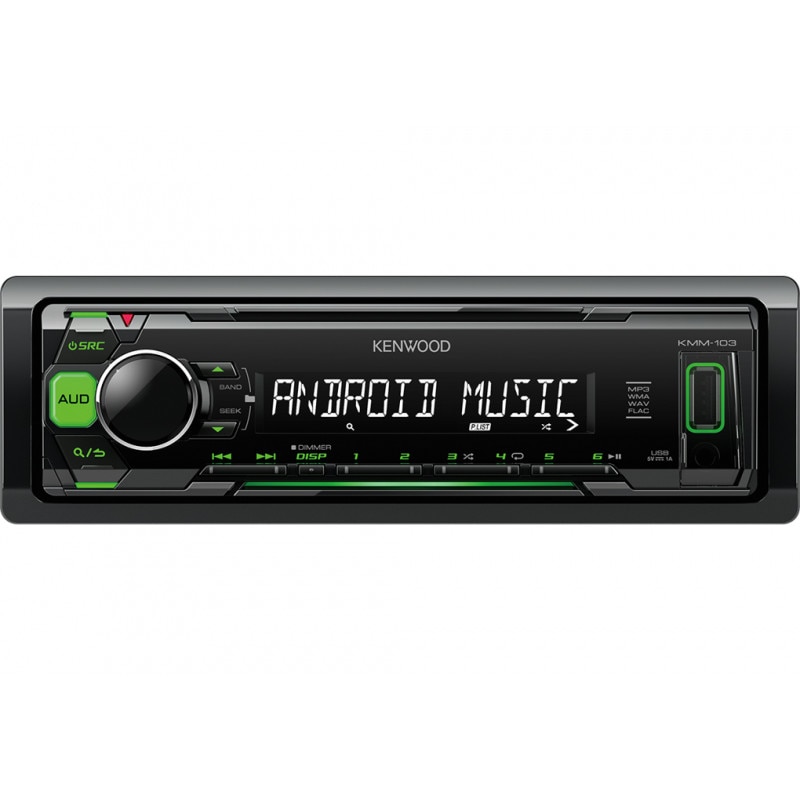 envy crash fret Radio Auto KENWOOD USB / MP3 / FLAC / AUX Iluminare Display Verde/Alb Fata  Detasabila 4x50 W - eMAG.ro