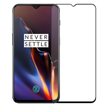 Folie sticla 3D securizata OnePlus 6T, Negru Folie sticla 3D securizata OnePlus 6T, Negru