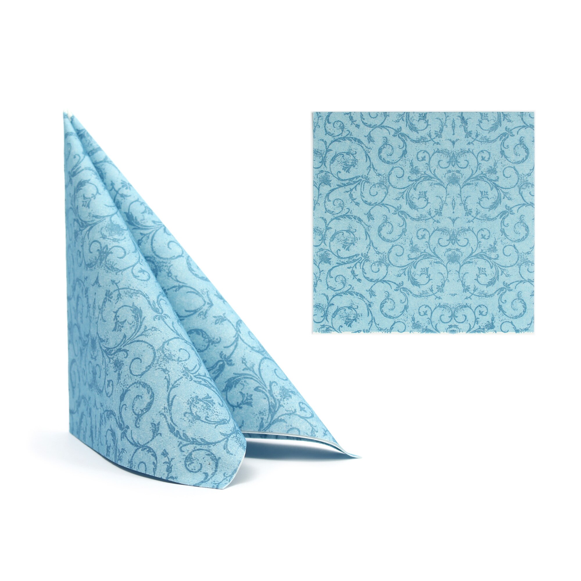 Servetele Airlaid ABS Blue, ATS, 40x40cm