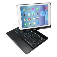 husa carcasa cu tastatura bluetooth wireless pentru ipad air ipad air 2 ipad pro 97 ipad 97 2017 2018 negru hope r imagen 37_0_
0